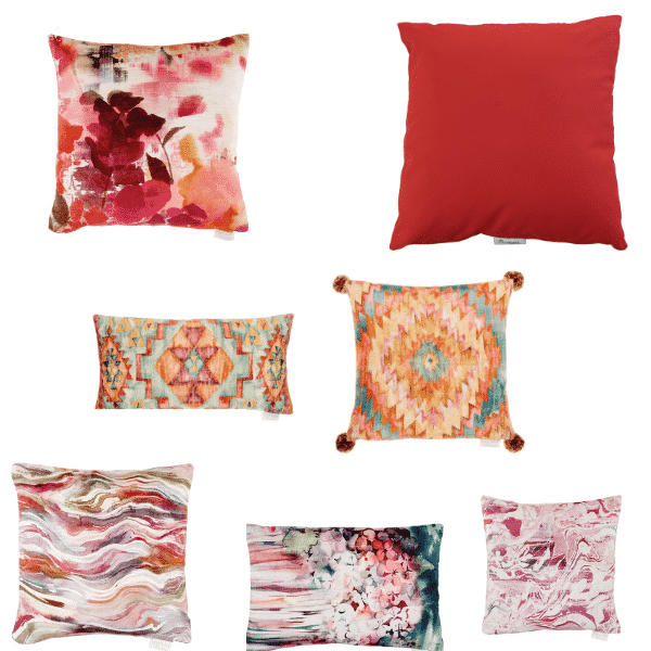 Living Coral Pillows